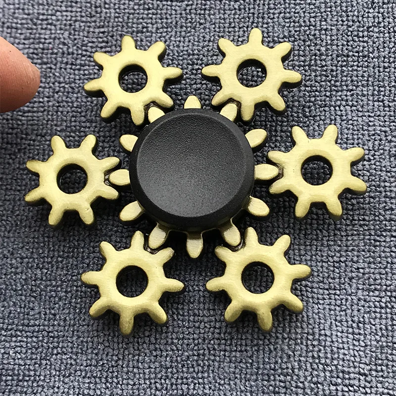Bronze Farbe Metall Fidget Spinner R188 Stumm Lager Legierung Hand Spinner Stress Relief Dekompression Spielzeug für Kinder Erwachsene: Rosa