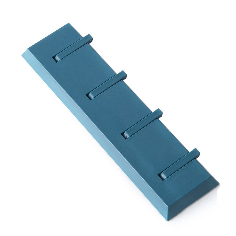 schlagen-Freies Zauberstab Haken Klapp Haken Tasche Hütte Aufhänger Klebstoff Hängende Lagerung Klebstoff schlagen-Freies Klapp Zauberstab Haken EIG88: Blau