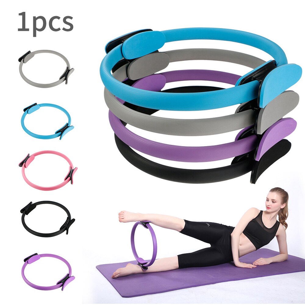 Yoga Pilates anneau magique enveloppement minceur musculation formation robuste PP + NBR matériel Yoga cercle 5 couleurs #