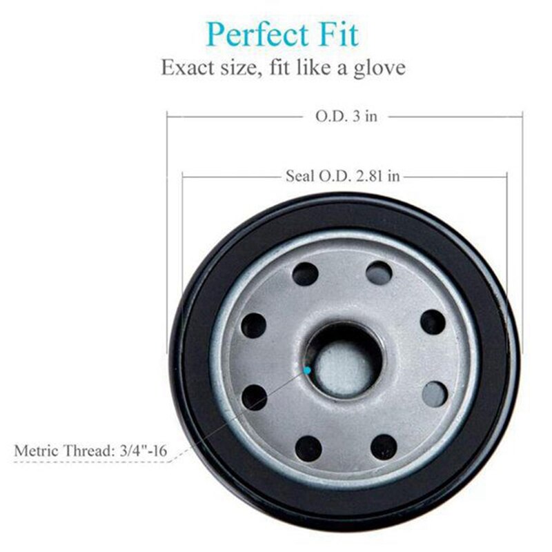 3 Pièces Filtre À Huile pour Briggs & Stratton 492056 492932 4154 5049 5049H 5049K 5076 695396 696854 795890 842921 Tondeuse à gazon