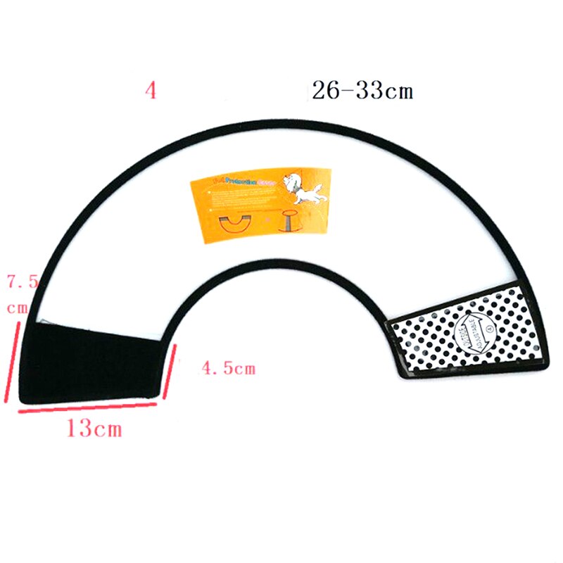 Translucent Pet Dogs Cats Collar Circle Anti Bite Pet Feeding Medicine Beauty Healing Brace Cover Pet Accessories: 4
