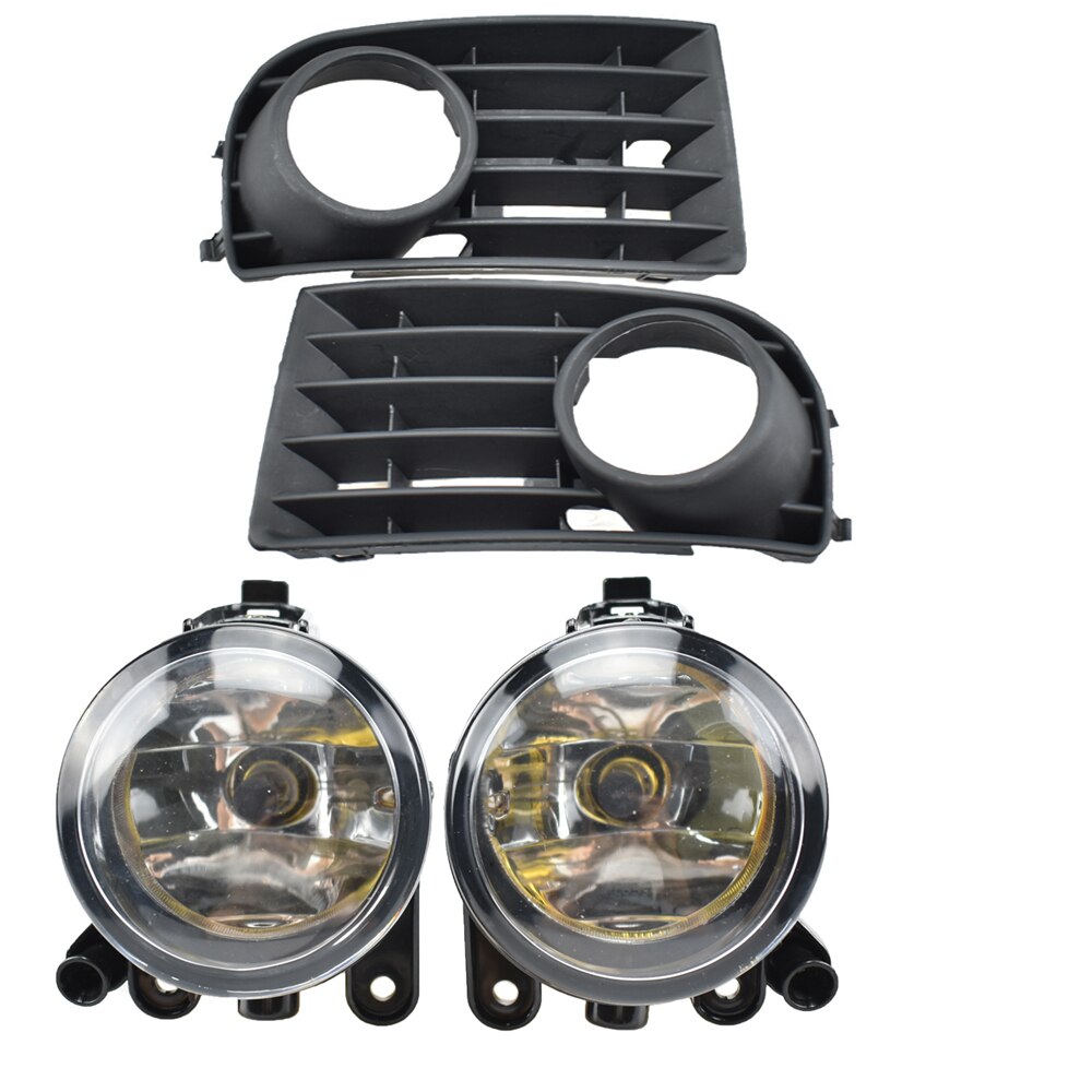 Auto Licht Fog Lamp Voor V W Golf 5 A5 MK5 2004 2005 2006 2007 Auto Front Halogeen mistlamp Mistlamp: Halogen frame