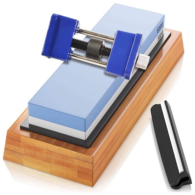 Professionele 400-1000 Slijpsteen Premium Messenslijper met Gids Voor De Juiste