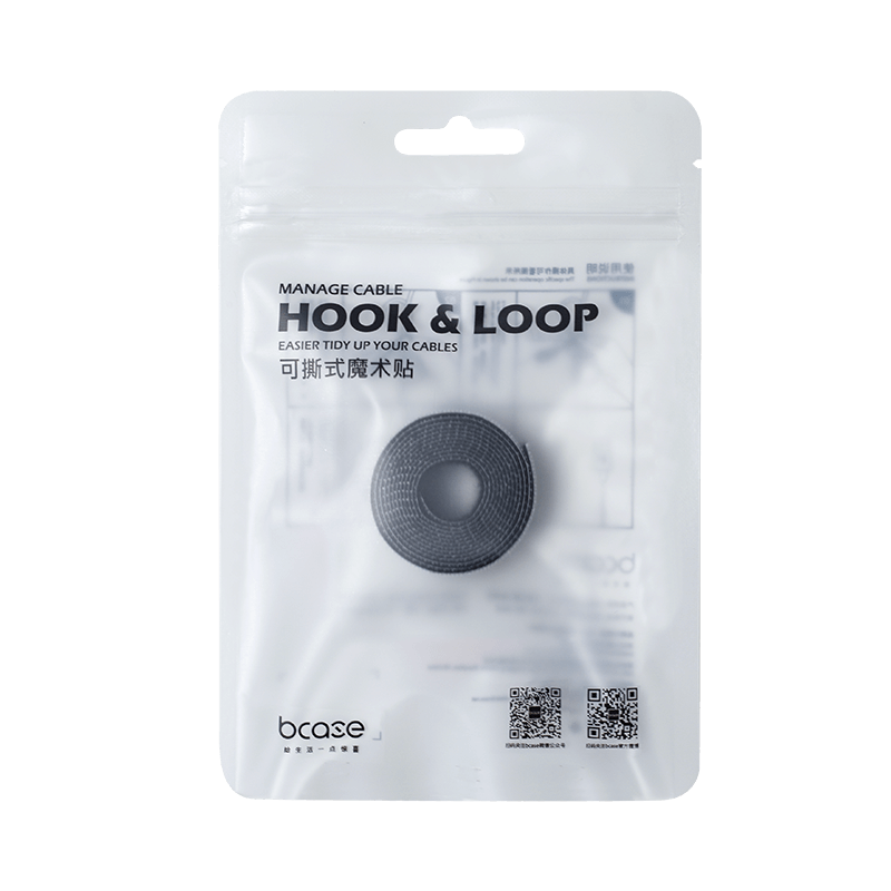 Tearable Velcro Strip cable velcros adhesive 3m cable management velcro Cable Ties Wire Cord Organizer: Black 1m