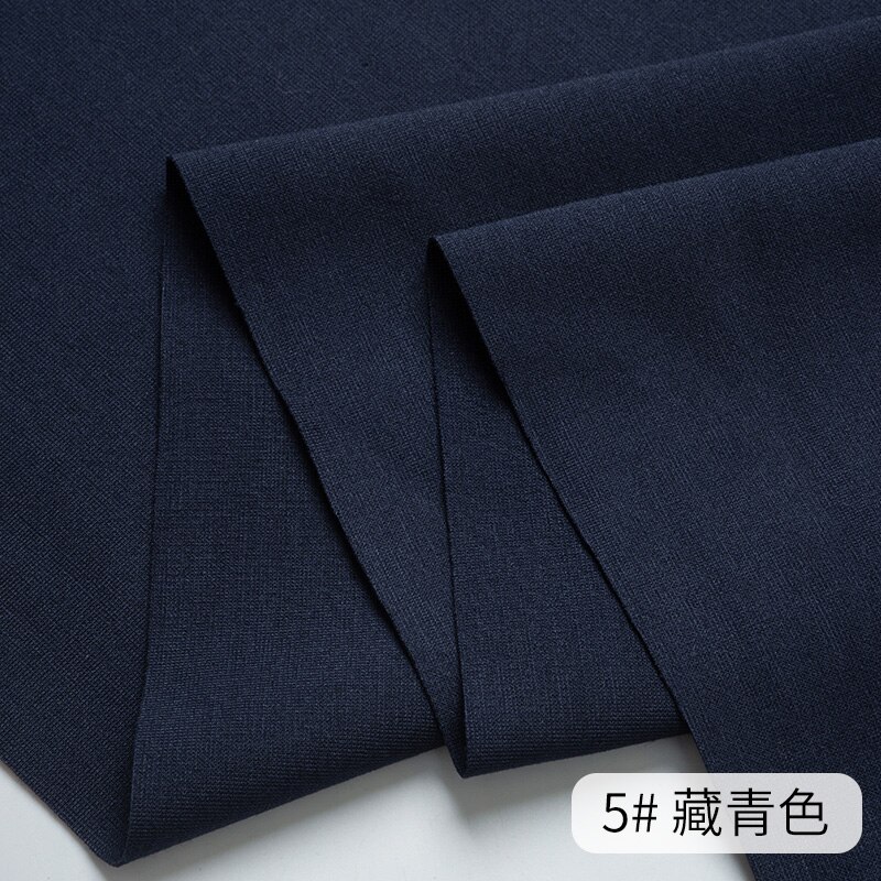 Bred 62 " bomuldspandex materiale høj elastisk side to vejs stretch strik stof t-ærmet hættetrøje kjole nederst skjorte bukser stof: Nr. .5