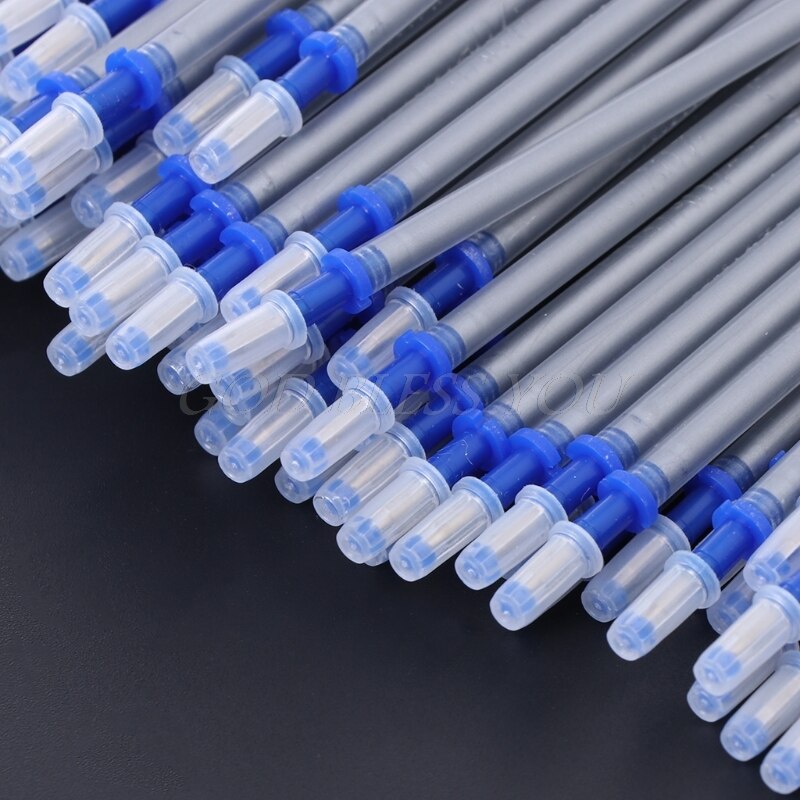 Penna ricarica Piombo Argento Marcatura Della Penna Penne per il Tessuto Scarpe di Cuoio 100 Pz/pacco 10 Pz/pacco Trasporto di Goccia