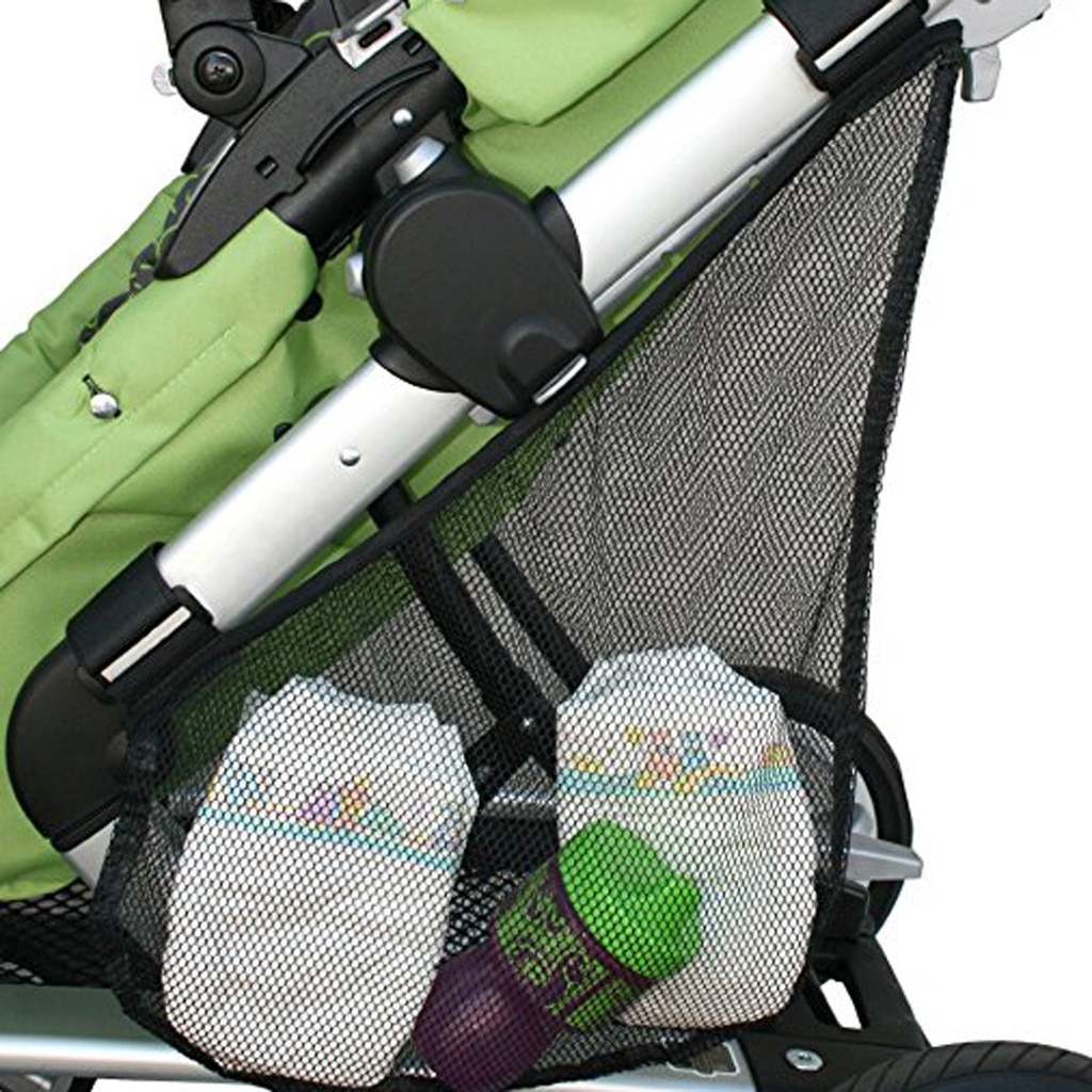 Car Organizer Seat Baby Stroller Mesh Accessories Cart Side Hanging Bag Storage Bag Shopping Cart Seat Covers Storage Bag