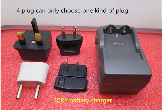 2CR5 6V camera battery charger rechargeable lithium battery charger