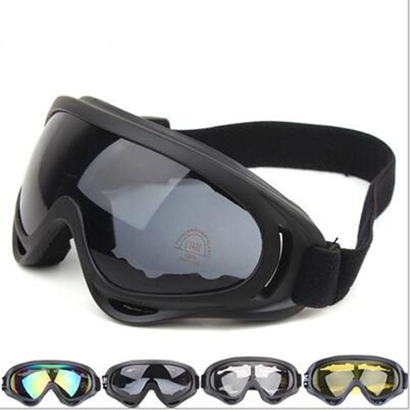 Winter Ski Bril Motorbril Winddicht Brillen 400 Uv Bescherming Snowboard Skate Skiën Bril Sneeuwscooter Zonnebril