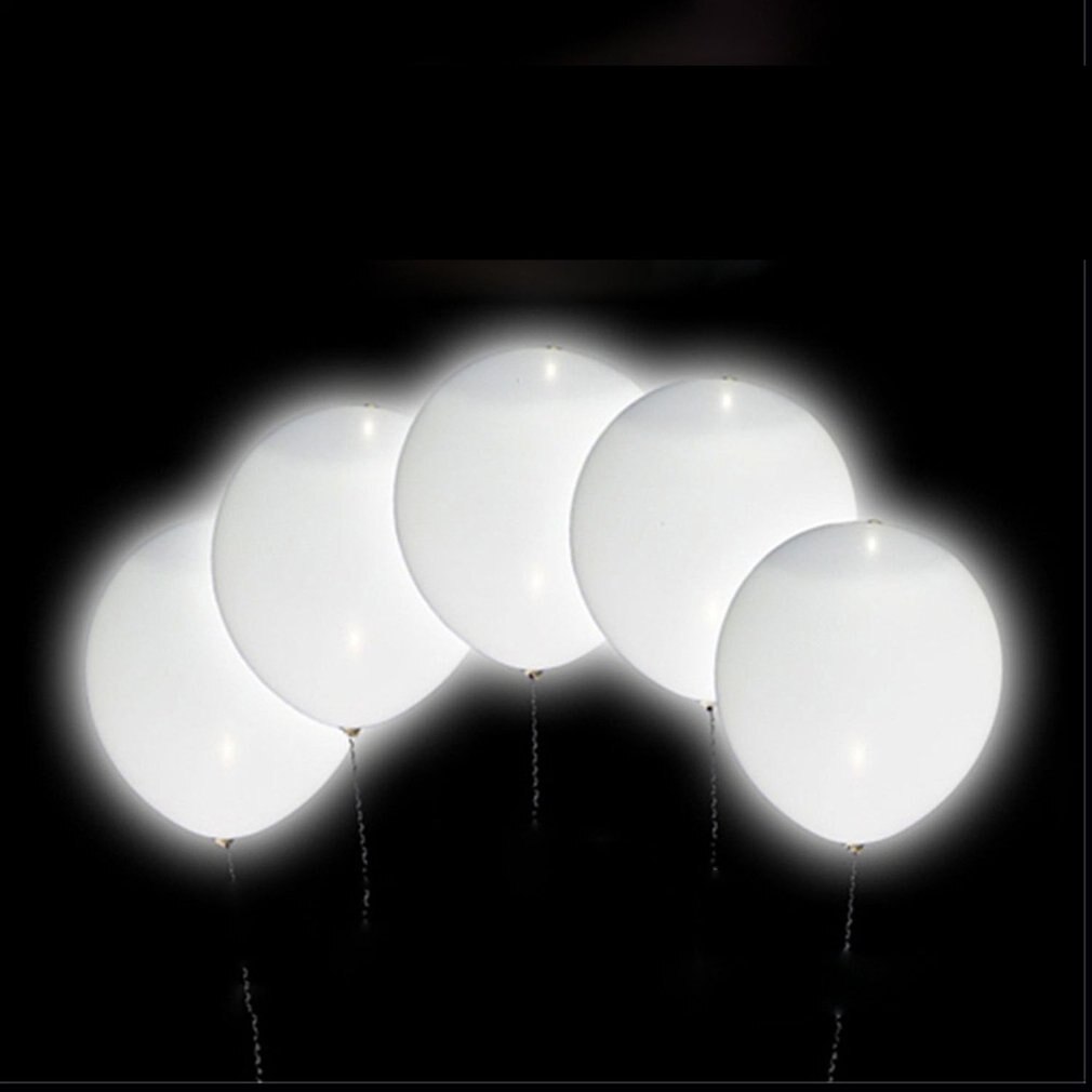 5 stuks led-lichtgevende ballonnen voor feestjes, verjaardagen, festivals en decoraties