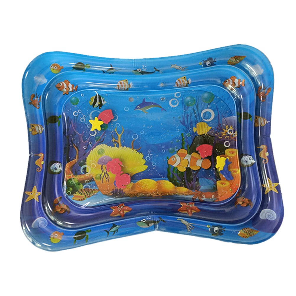 Home Baby Kids Water Speelkleed Speelgoed Opblaasbare Thicken Pvc Baby Playmat Peuter Activiteit Spelen Centrum Water Mat Pad: 101x80x10cm