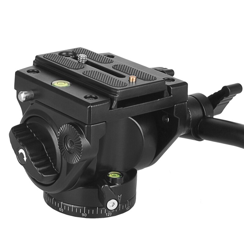 Caméra trépied tête 18Kg charge fluide tête aluminium pivotant Panhead vidéo Dslr appareil photo numérique trépied poignée tête panoramique