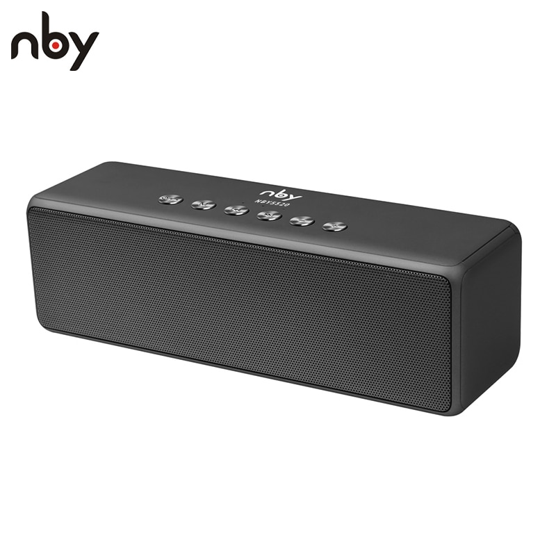 NBY 5520 Portable Bluetooth Speaker Subwoofer Speakers Draadloze Luidsprekers Geluid Systeem 3D Stereo Muziek Surround met Mic TF Card