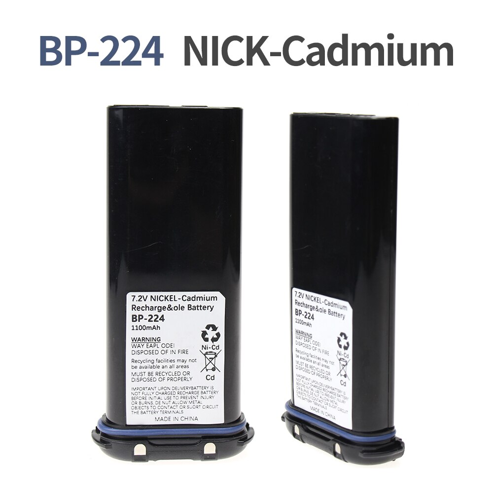 BP-224 7.2V/1100mAh Bateria para ICOM IC-M2A IC-M2 IC-GM1600 IC-M32 IC-M31