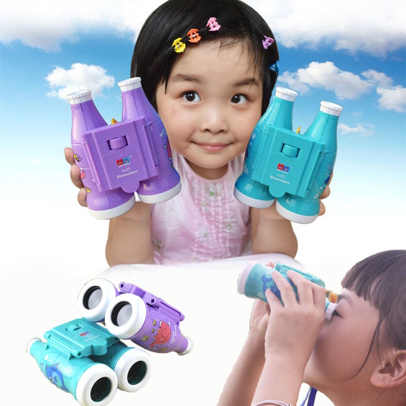 6X einstellbare Handheld teleskop niedlich draussen spielzeug Für freundlicher Wasser flasche bilden Neuheit spielzeug