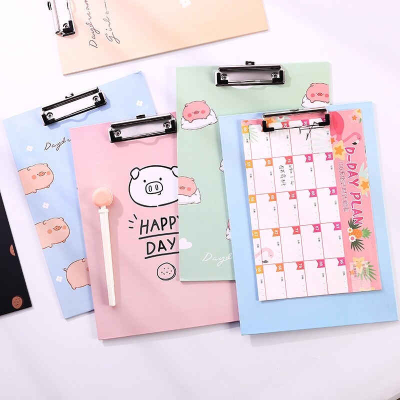 Bestandsmap A4 map board student leuke board map map kantoorbenodigdheden briefpapier schrijfbord Cilp bestand