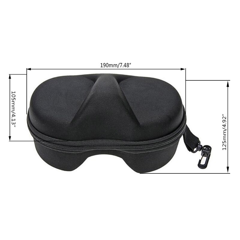 Duikbril Scuba Bril Opbergdoos Geval Container Voor Gopro Action Camera Xxuc