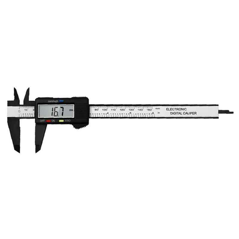 Lcd-scherm Digitale Schuifmaat Inch En Millimeter Conversie Meten Micrometer Remklauw Nauwkeurige Readinig: TP-2