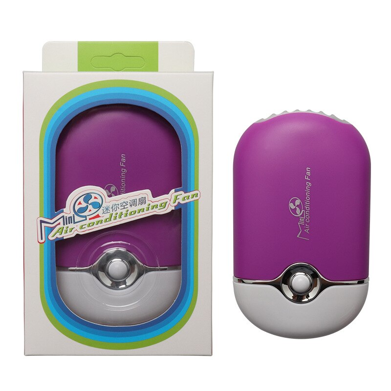 5 Kleuren Make-Up Tool Usb Mini Airconditioning Ventilator Voor Graft Wimper Extension Gewijd Droger Blower Lijm Blower: Purple