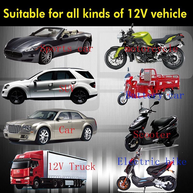 Car Horn Siren Alarm Security Protection System with 2 Remote Controls 7-Level Sensitivity Anti-Theft Device