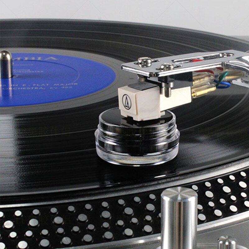 Toque el cartucho autoadhesivo de reproductor de discos de vinilo y limpiador de lápiz óptico para uso repetido T0077