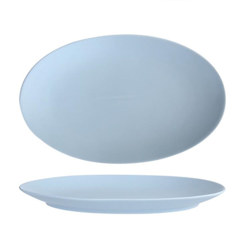 nordisch einfache matt blau weiß keramik geschirr einstellen Speisen Reis Salat Nudeln Schüssel Suppe Küche Kochen Werkzeug 1 pc