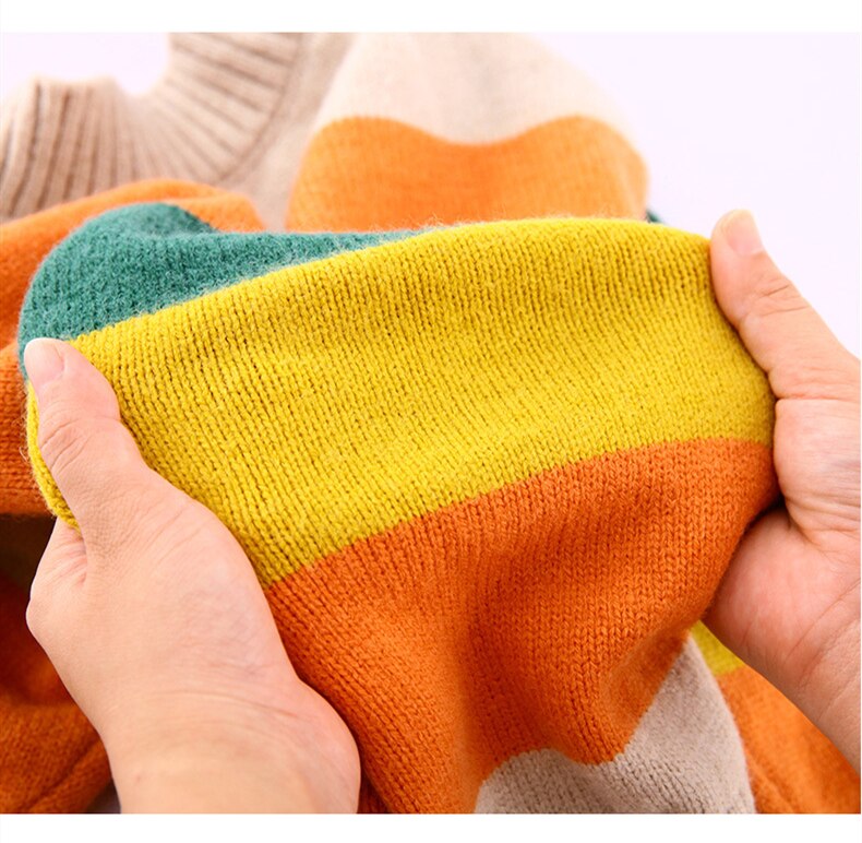 Herfst Peuter Jongen Truien Kinderen Katoen Vesten Jongens Gestreepte Jumper Truien Kinderen Lange Mouwen V-hals Jas Kinderen Trui