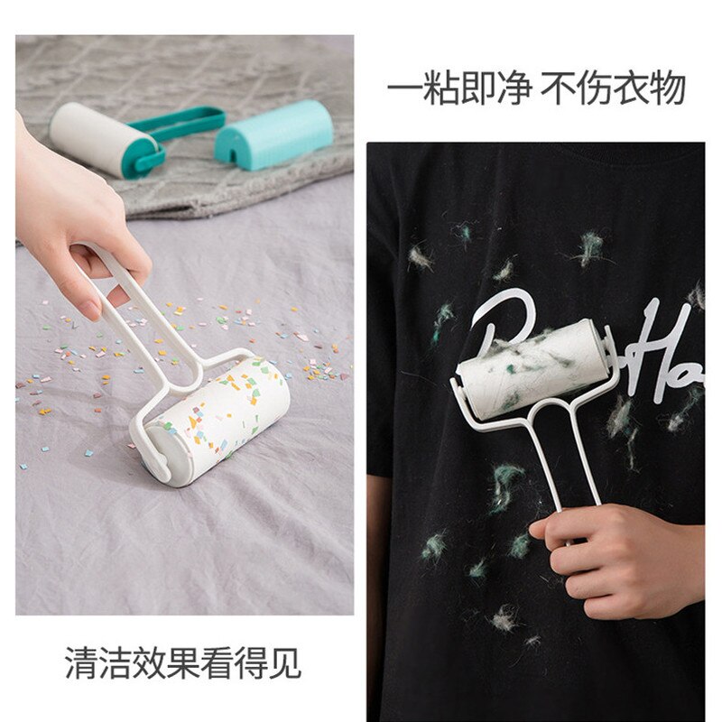 Lint Sticky Picker Cleaner Pet Hair Remover Dust Roller Cleaner Wasbare Roller Pet Hair Kleren Fluff Remover Lint Remover