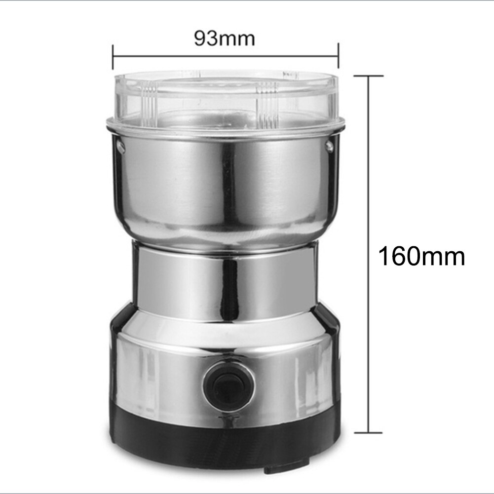 220v 150w kaffekværn elektrisk mini bønnemøtrik kværn kaffebønner multifunktionel hjemmekaffemaskine køkken eu-stik