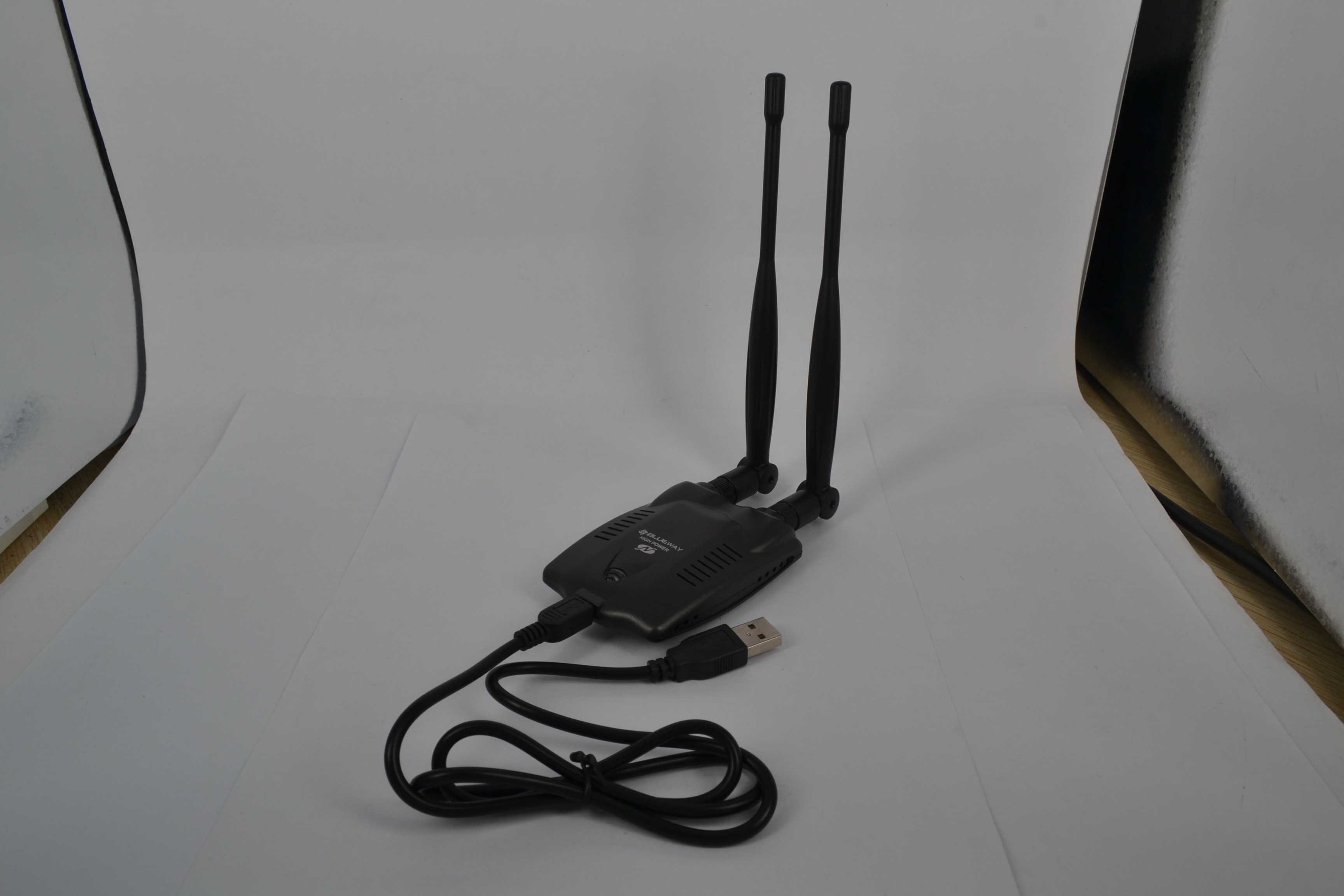 3070 High Power 3000mW USB 2.0 Password Cracking Wireless BlueWay BT-N9100 Beini free internet Dual Antenna Wifi Decoder Ralink