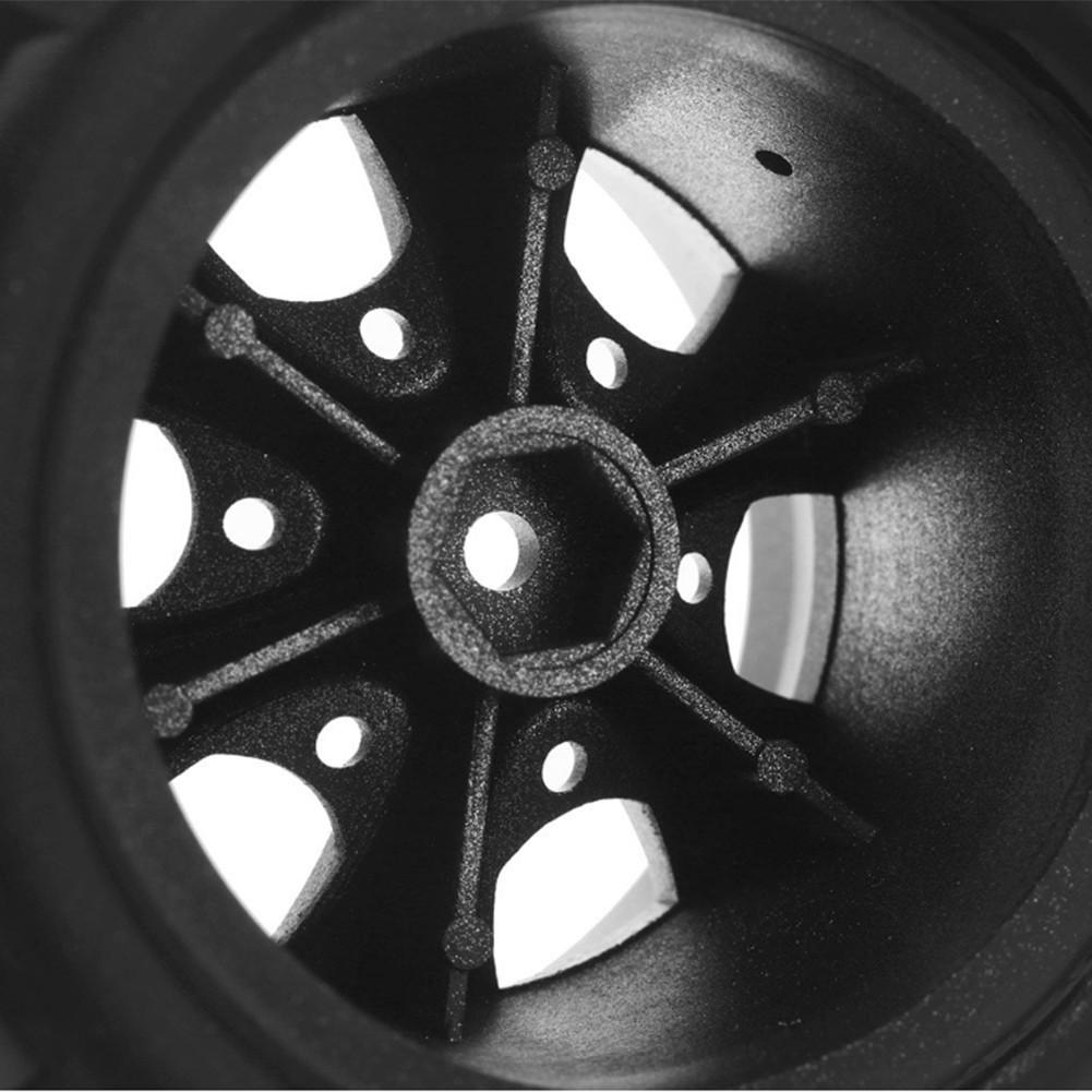 2/4pcs RC Car Tires Rubber Mini Tire Set Wheel Rim Tyre RC Vehicle Parts For WLtoys A979 A979-B A979-A A979-02