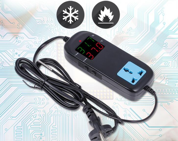 Digital display intelligent electronic temperature controller MH-2000 with power line temperature controller Temperature display