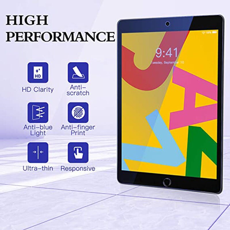 Folia ochronna na ekran dla zwierząt domowych do iPada 10.2 9.7 10. 5 10.9 11 Nowy iPad 8 7 6 5 9 Air 4 3 2 Mini Glass iPad 2020 2019 2018 2021
