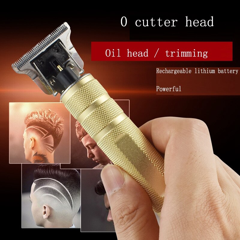 T-Outliner Skeleton Cordless Trimmer Hair Clipper Machine No Oil