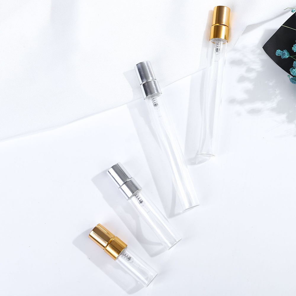 30/50 stuks 100 stuks 2ml/3ml/5ml/10ml glazen navulbare parfumflesjes lege sprayflesjes verstuiver parfumflesjes metalen sprayfles