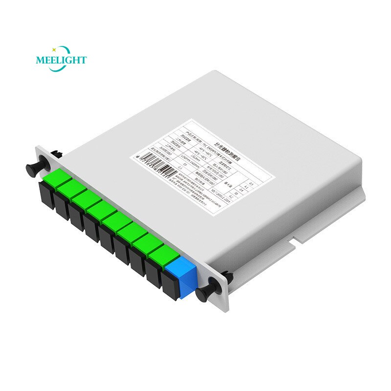 2pcs FTTH SC APC PLC 1X8 splitter Fiber Optical Box FTTH SC Connector Fibra Optica PLC Splitter box with 1X8 PLC Optical splitt