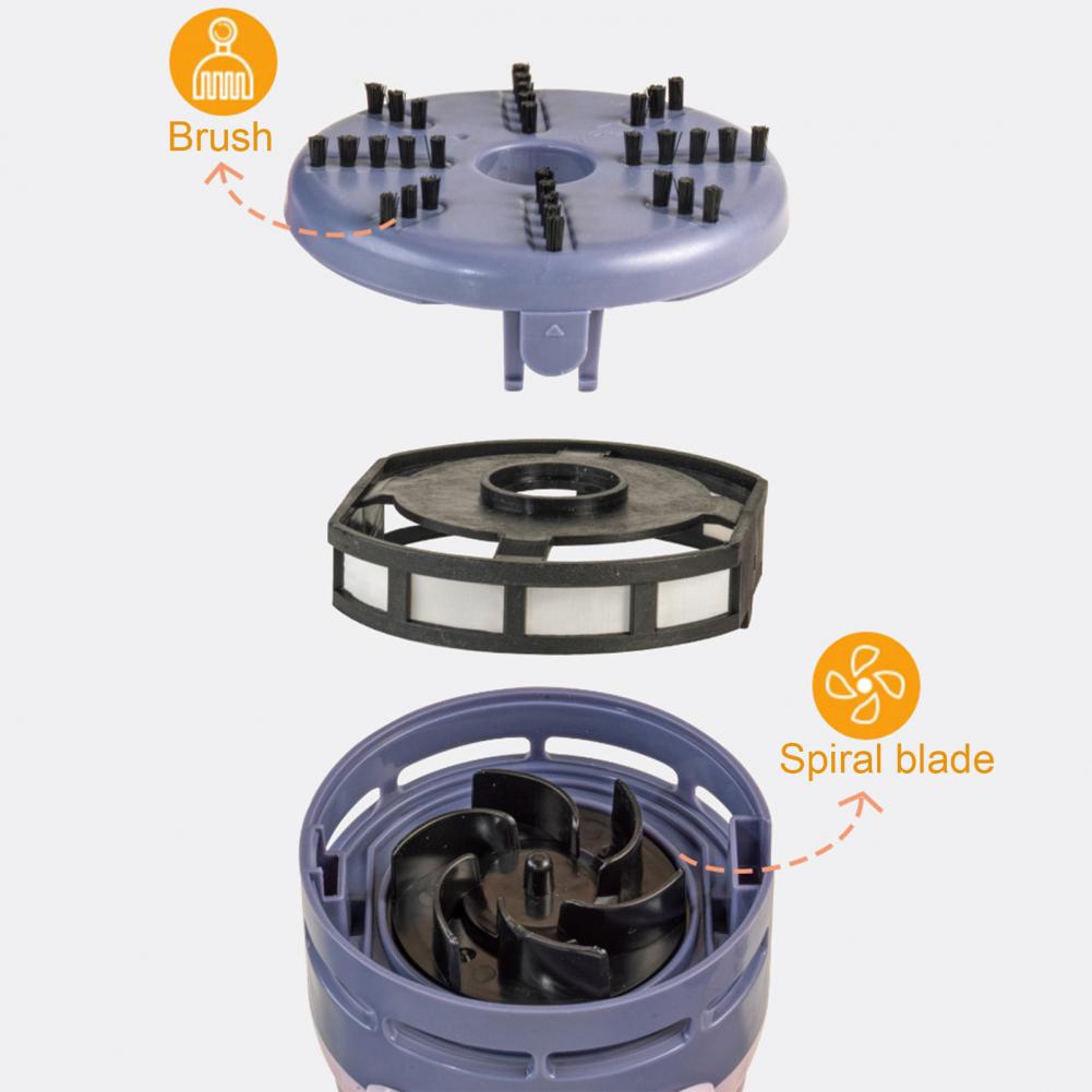 Multifunctionele Mini Cartoon Dier Patroon Oplaadbare Draadloze Stofzuiger Dust Remover Toetsenbord Schoonmaken Voor Home Office