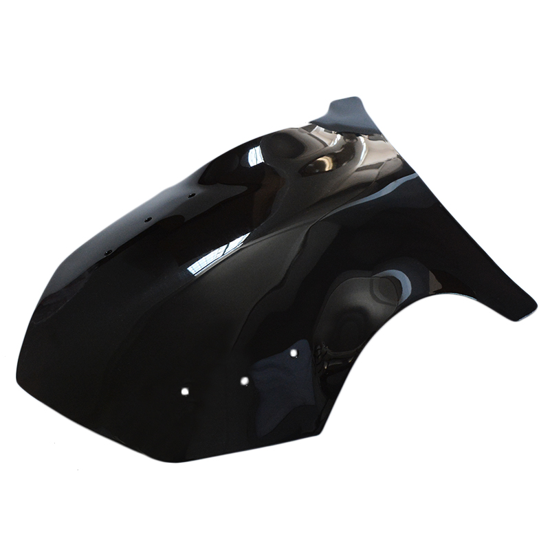 Pare-Brise Moto Pour Kawasaki Pour NINJA 1000 Pour SX Z1000SX Z1000-SX 2011-2016 15 14 13 12 Moto Noir Pare-Brise Pare-Brise Double Bulle Déflecteur Vent