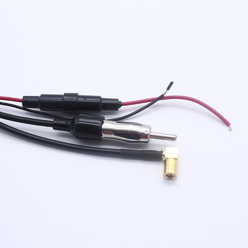 Dab+ auto splitter adapter actieve antenne auto radio fm antenne signaalversterker crossover 12v universeel