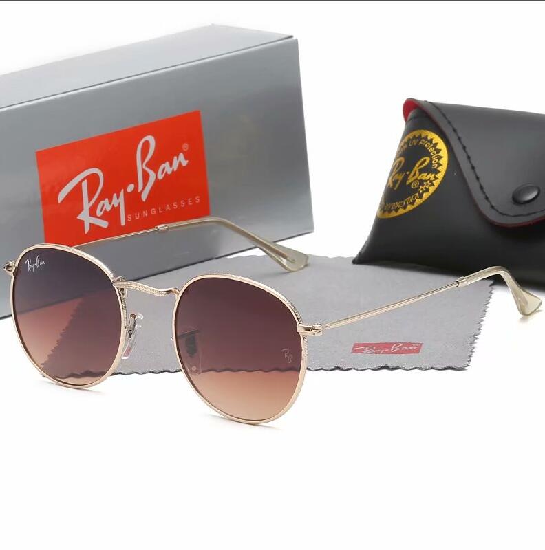 Rayban-frete grátis 2020 novas chegadas para homens mulher caminhadas eyewear marca de alta qualidade sunglasse outdoor glasse rb3447