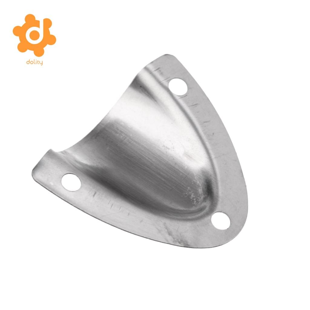 2pcs Stainless Steel 316 Midget Clam Shell Wire Cable Vent Cover For Boat