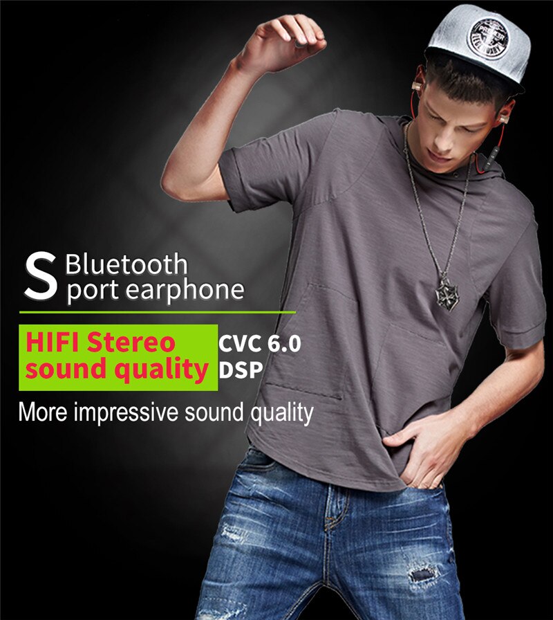 Voor Xiaomi Pocophone f1 poco f1 Draadloze Bluetooth Oordopjes Hoofdtelefoon Magnetische Sport Telefoon Oortelefoon Handsfree Oortelefoon Headset