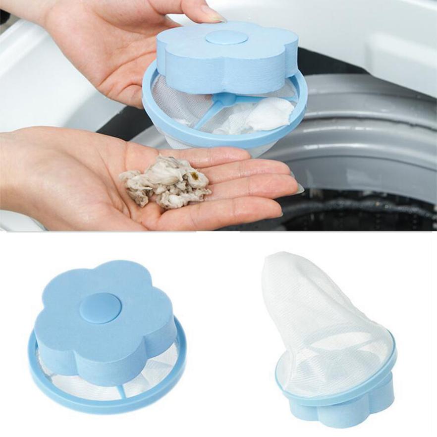 washing machine balls hair washing machine wrinkle remover dryer ball to drier Floating laundry cap washer tumble dryer balls: blue