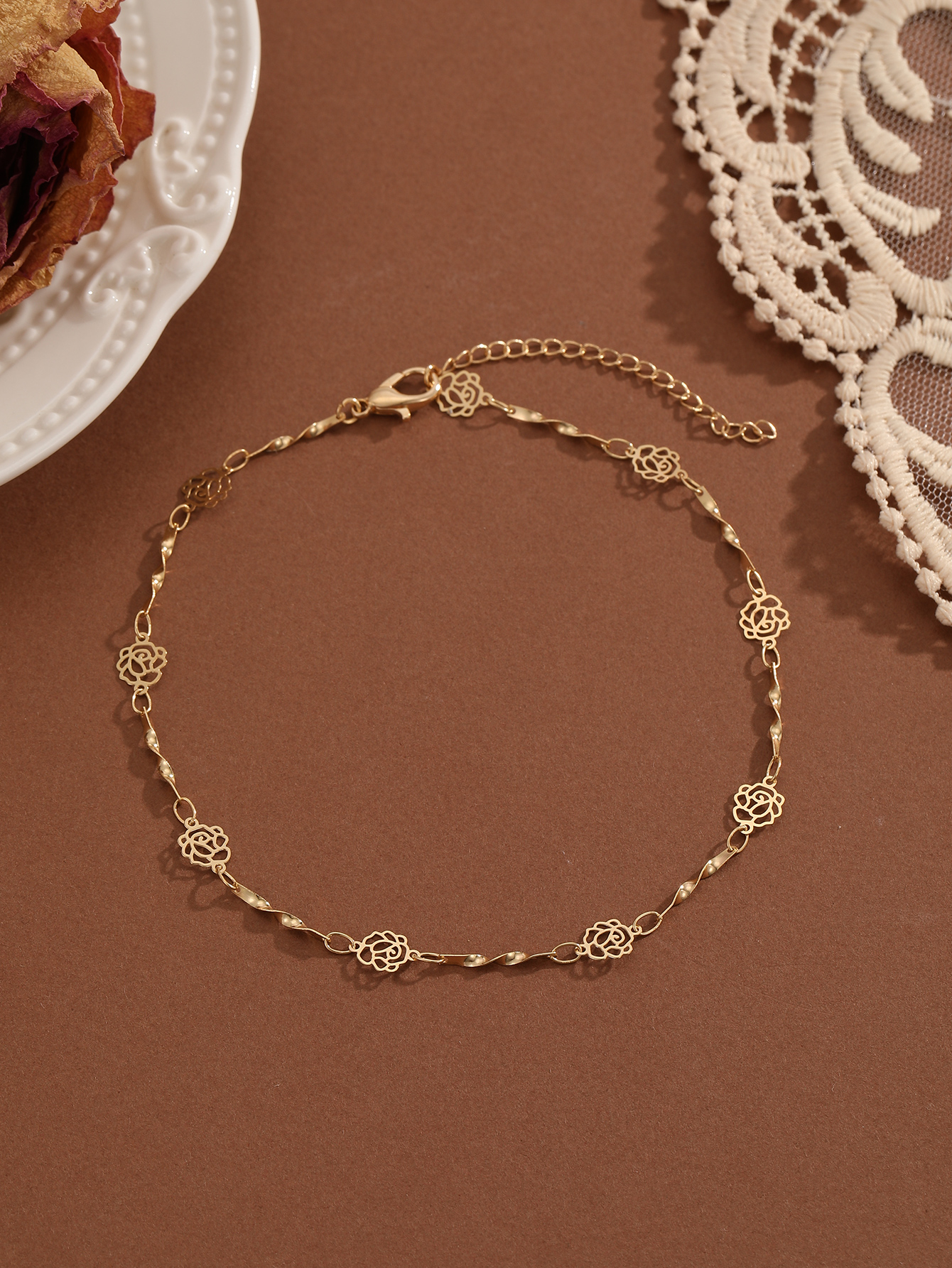QIAMNI Nachahmung Perle Perlen Kette Fußkettchen für Frauen Mädchen Bein Armbänder Bodychain Sommer Strand Zubehör Hochzeit Schmuck: verrotten
