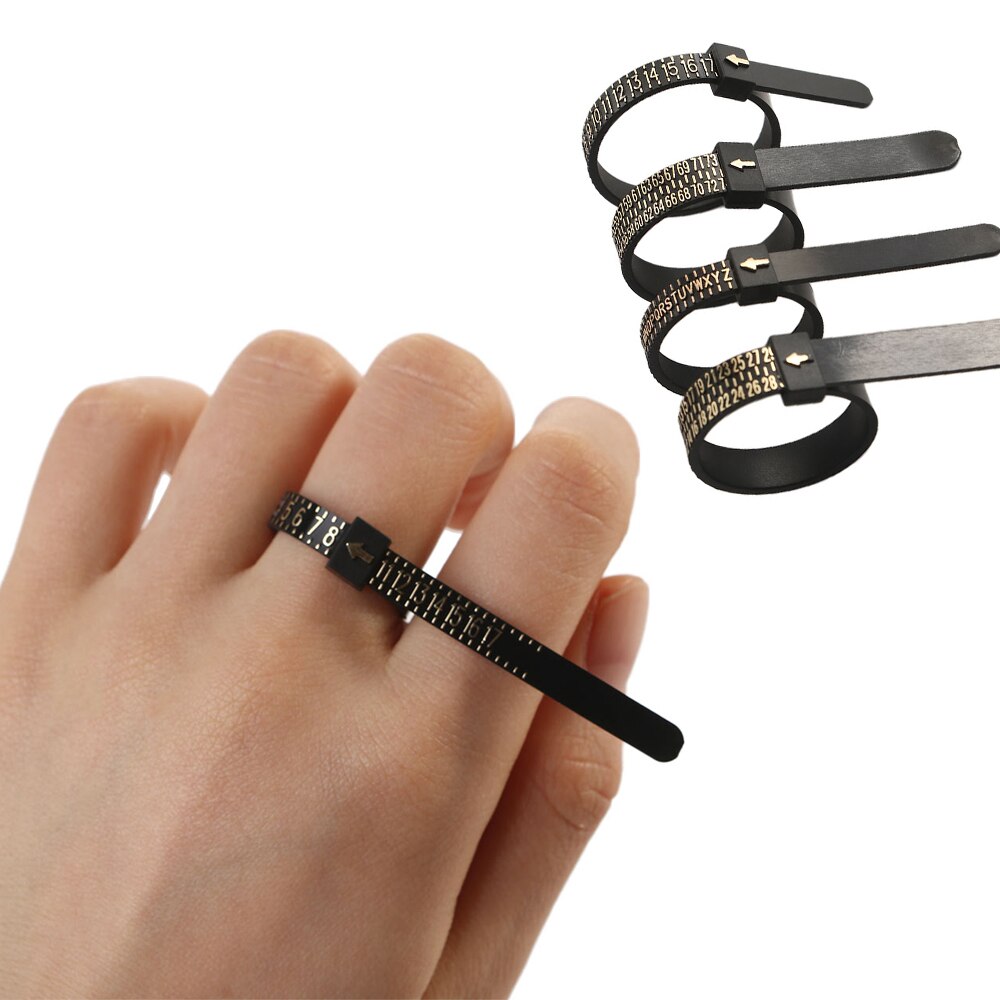 Ring Sizer HK EU UK US Official Finger Measure Gauge Wedding Ring Jewelry Measurer
