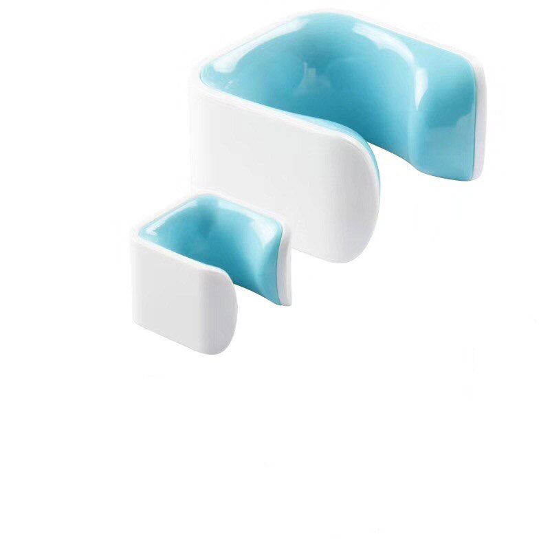 Bicycle Rack Storage Portable Road Bike Parking Buckle Wall Mount Bicycle Display Vertical Rack: BLUE / Mountain type