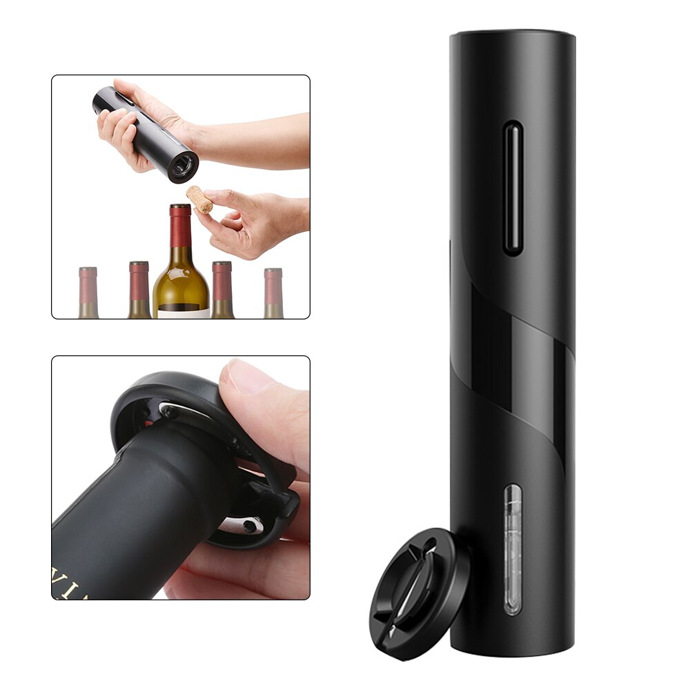 Sacacorchos eléctrico abrebotellas de vino, suministros, carga USB, abrelatas eléctrico automático, Sacacorchos de vino