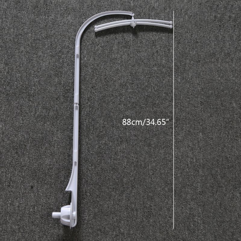 88cm Baby Bed Hanging Rattles Toys Hanger DIY Hanging Baby Crib Mobile Bed Bell Toy Holder: Default Title