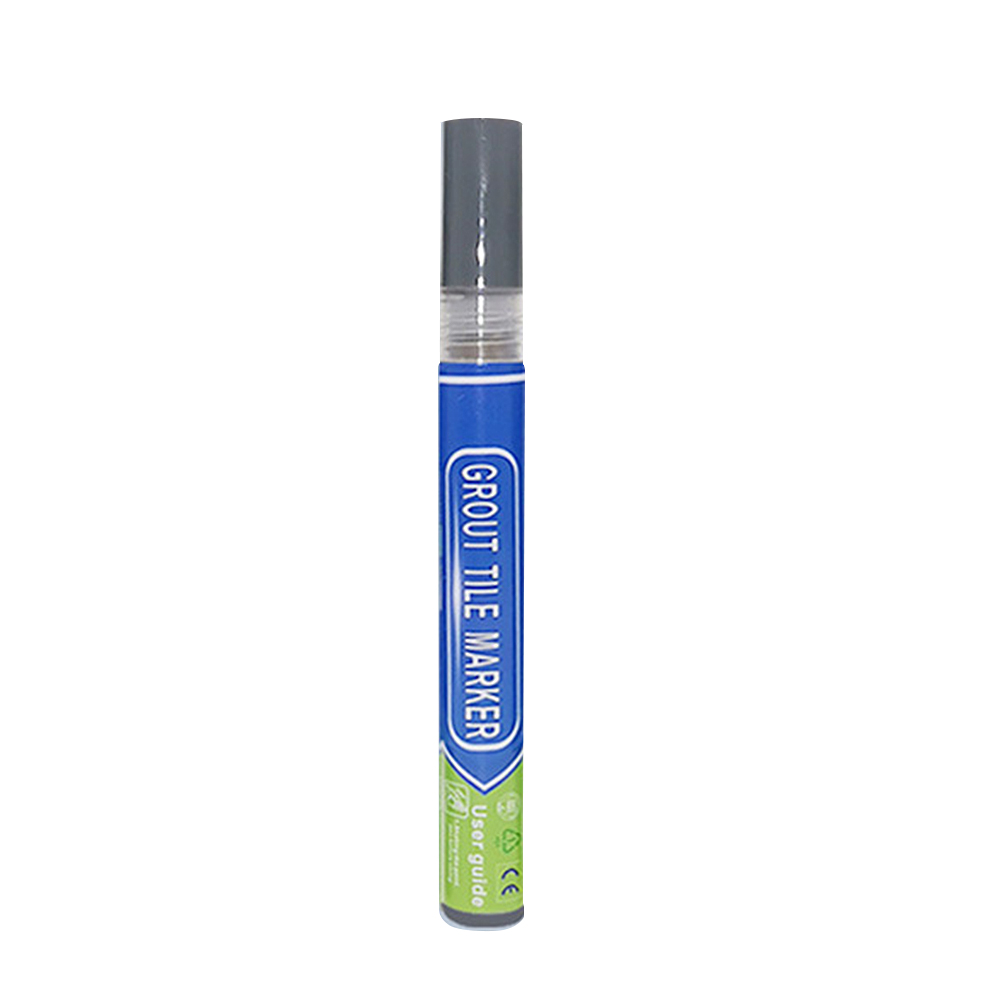 Flise styling pen badeværelse vandtæt og meldug fugemærke reparations pen: Mørkegrå