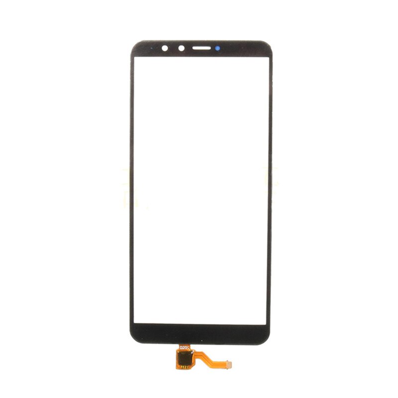 Pantalla exterior para Huawei Y9 /Enjoy 8 Plus Sensor digitalizador Panel táctil frontal pantalla LCD cubierta de cristal piezas de reparación: Negro